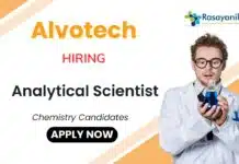 Chemistry Job at Alvotech | Apply Now for Analytical Scientist Position Chemistry Job at Alvotech Apply Now for Analytical Scientist Position