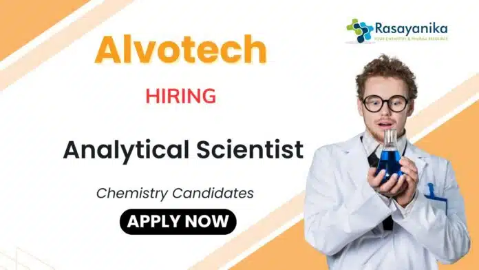 Chemistry Job at Alvotech Apply Now for Analytical Scientist Position (1) Chemistry Job at Alvotech Apply Now for Analytical Scientist Position