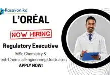 Chemistry Jobs at L’Oréal | Apply Now For The Regulatory Executive Role Chemistry Jobs at L’Oréal | Apply Now For The Regulatory Executive Role