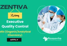 Executive Job at Zentiva | Chemistry Graduates Apply Now Executive Job at Zentiva | Chemistry Graduates Apply Now