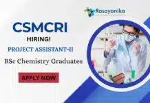 Job Opportunity: Project Assistant-II at CSIR-CSMCRI | Apply Now Job Opportunity: Project Assistant-II at CSIR-CSMCRI | Apply Now