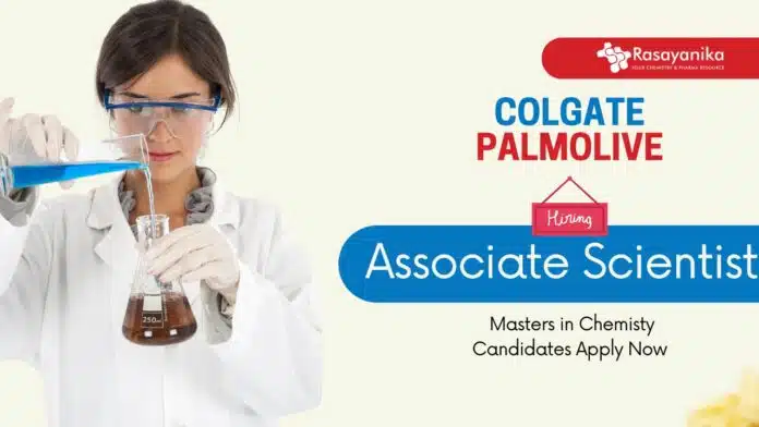 MSc Chemistry Jobs at Colgate-Palmolive | Apply Now for the Associate Scientist Role MSc Chemistry Jobs at Colgate-Palmolive | Apply Now for the Associate Scientist Role