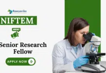 MSc Chemistry Jobs at NIFTEM | Apply Now for Senior Research Fellow Role _MSc Chemistry Jobs at NIFTEM Apply Now for Senior Research Fellow Role