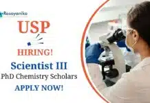PhD Chemistry Jobs at USP | Apply Now For The Scientist Role PhD Chemistry Jobs at USP | Apply Now For The Scientist Role
