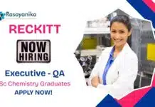 QA Chemistry Jobs | Apply Now For The Executive Role at Reckitt QA Chemistry Jobs | Apply Now For The Executive Role at Reckitt