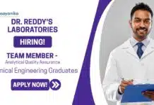 Quality Assurance Jobs at Dr. Reddys Laboratories | Apply Now For The Team Member Role Quality Assurance Jobs at Dr. Reddys Laboratories | Apply Now For The Team Member Role