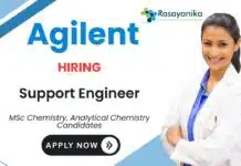 Support Engineer Job at Agilent | Analytical Chemistry Candidates Apply Now Support Engineer Job at Agilent Analytical Chemistry Candidates Apply Now