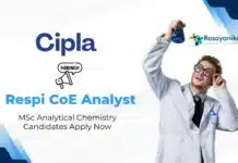 MSc Analytical Chemistry Jobs | Apply now for Analyst Position | Cipla Careers MSc Analytical Chemistry Jobs | Apply now for Analyst Position | Cipla Careers