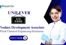 Unilever Jobs For Chemistry Graduates | Apply Now For The Product Development Associate Role Unilever Jobs For Chemistry Graduates | Apply Now For The Product Development Associate Role