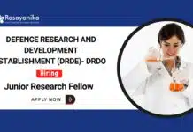Government Jobs for Chemistry Graduates | JRF Vacancy at DRDO Government Jobs for Chemistry Graduates | JRF Vacancy at DRDO