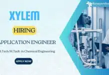 Chemical Engineering Jobs: Xylem is hiring an Application Engineer – Apply Now Chemical Engineering Jobs: Xylem is hiring an Application Engineer - Apply Now