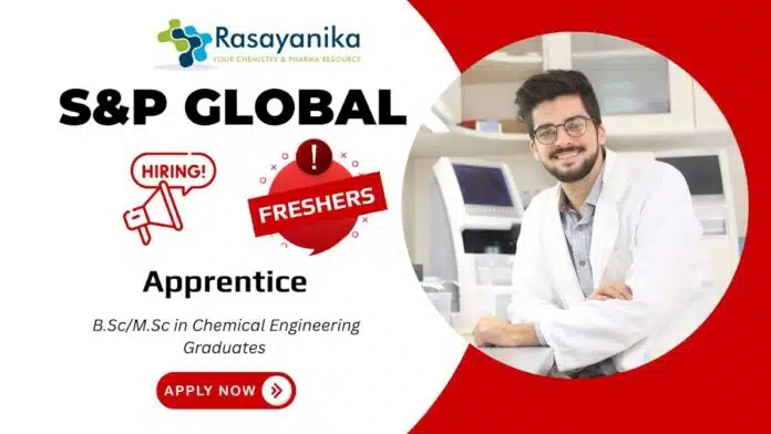 Apprentice Opportunity at OMD Consulting – S&P Global, Gurgaon ,Chemical engineering freshers job Apprentice Opportunity at OMD Consulting – S&P Global, Gurgaon ,Chemical engineering freshers job