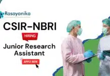 MSc Chemistry Jobs at NBRI | Apply Now for Junior Research Fellow Role MSc Chemistry Jobs at NBRI | Apply Now for Junior Research Assistant Role