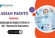 QC Chemist Jobs | Asian Paints Recruitment QC Chemist Jobs | Asian Paints Recruitment