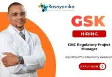 CMC Regulatory Project Manager – Join GSK’s Global Regulatory Affairs Team | Bsc chemistry jobs | Apply now CMC Regulatory Project Manager – Join GSK’s Global Regulatory Affairs Team ,Bsc chemistry jobs