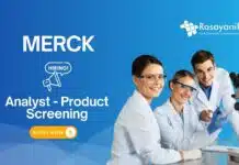 MSc Chemistry Jobs at Merck | Apply Now for the Production Analyst Job MSc Chemistry Jobs at Merck | Apply Now for the Production Analyst Job