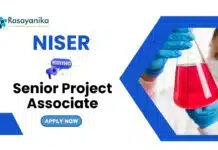 NISER Bhubaneswar Recruitment | MSc Chemistry Candidates Apply Now NISER Bhubaneswar Recruitment | MSc Chemistry Candidates Apply Now for Research Positions