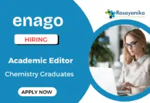 Editor Job at Enago | Apply For Academic Publisher Job – Chemistry Eligible Editor Job at Enago Apply For Academic Publisher – Chemistry & Life Sciences