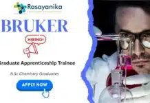 Bruker India’s Graduate Apprenticeship Program | Chemistry Fresher Jobs | Apply now Graduate Apprenticeship Trainee at Bruker India, Chemistry fresher jobs