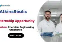 Internship Opportunity at AtkinsRéalis | Chemical Engineering Job Apply Now Internship Opportunity at AtkinsRéalis Chemical Engineering Job Apply Now