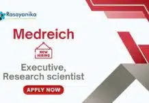 Chemistry Jobs at Medreich | Apply for the R&D Jobs Chemistry Jobs at Medreich | Apply for the R&D Jobs