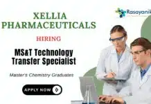 Manufacturing Job at Xellia Pharmaceuticals | Msc Chemistry Candidates Apply Now Manufacturing Job at Xellia Pharmaceuticals Msc Chemistry Candidates Apply Now