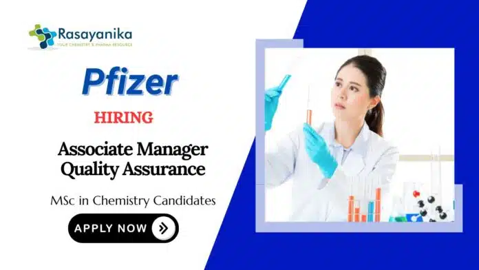 Quality Assurance Job for Chemistry Graduates Pfizer Career Quality Assurance Job for Chemistry Graduates Pfizer Career