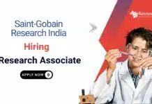 Freshers Chemistry Jobs at Saint-Gobain Research India Freshers Chemistry Jobs at Saint-Gobain Research India | Research Associate Jobs
