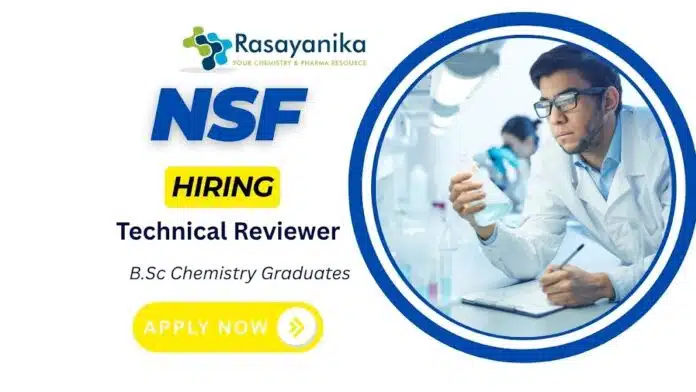 Technical Reviewer II – Water Systems Jobs at NSF Technical Reviewer II – Water Systems Jobs at NSF