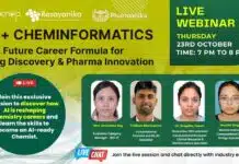 FREE Webinar AI + Cheminformatics: The Future Career Formula for Drug Discovery & Pharma Innovation Cheminformatics FREE Webinar: Learn All About AI + Cheminformatics in Drug Discovery & Pharma