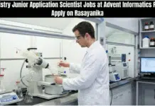 Chemistry Junior Application Scientist Jobs at Advent Informatics Pvt Ltd, Apply on Rasayanika Computational Chemistry Jobs at Advent Informatics Pvt Ltd, Apply on Rasayanika