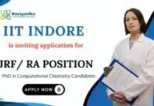 Chemistry Jobs at IIT Indore | Apply Now for JRF/ RA Positions JRF Jobs at IIT Indore PhD Chemistry Graduates Apply Now