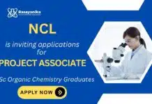 Project Associate Job at NCL | Organic Chemistry Graduates Apply Now NCL Recruitment 2025 Project Associate Job MSc Chemistry Graduates Apply Now