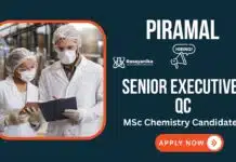 QC Job at Piramal | Chemistry Graduates Apply Now Piramal Careers: QC Job for Chemistry Graduates | Apply Now