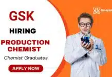 BSc Chemistry Jobs at GSK | Apply Now Production Chemist Production Chemist at GSK Nashik BSc Chemistry Graduates Apply Now