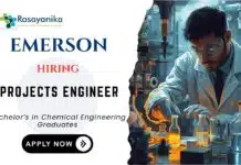 Projects Engineer Position at Emerson | Chemical Engineering Graduates Apply Now Projects Engineer Position Chemical Engineering Job - Emerson Careers India