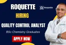 Quality Control Job – Exciting Chemistry Job Openings at Roquette QC Job in Roquette Apply Now for Quality Control Analyst Position