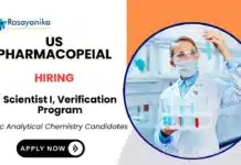 Scientist Job in Hyderabad | Chemistry & Quality Control USP Scientist Job at US Pharmacopeia Analytical Chemistry Job Apply Now