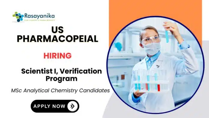 Scientist Job at US Pharmacopeia Analytical Chemistry Job Apply Now Scientist Job at US Pharmacopeia Analytical Chemistry Job Apply Now
