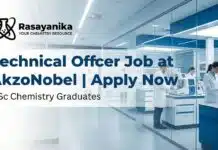 Chemistry Jobs at AkzoNobel | Apply Now for Technical Officer Position Technical Officer Job at AkzoNobel Apply Now for MSc Chemistry Jobs