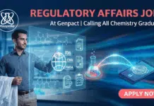 Lead Associate – Regulatory Affairs at Genpact | Shape the Future of Pharma Compliance Regulatory Affairs Jobs at Genpact | Chemistry Graduates Apply