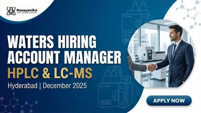 Chemistry Jobs at Waters | Account Manager Role – HPLC, LC-MS & Informatics Chemistry Jobs at Waters | Account Manager Role – HPLC, LC-MS & Informatics