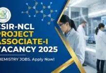 Project Associate Jobs at NCL | MSc Chemistry Candidates Apply Now Project Associate Jobs at NCL | MSc Chemistry Candidates Apply Now
