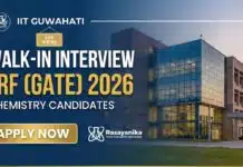 JRF Jobs at IIT Guwahati | MTech in Chemical Engineering Jobs JRF Jobs at IIT Guwahati | MTech in Chemical Engineering Jobs