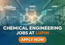 Build Your Career in GMP Compliance with Lupin – Chemical Engineering Apply Online Chemical Engineering Jobs at Lupin | Apply Now