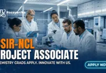 Project Associate Jobs at CSIR-NCL Pune – Apply for Chemical Engineering Role Project Associate Jobs at CSIR-NCL | Chemistry Grads Apply