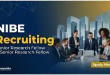 Chemical Science Jobs at SSS-NIBE | Apply Now and Earn Up to 42,000/-Per Month MSc Chemistry Jobs at SSS-NIBE | Apply Now for JRF and SRF Jobs