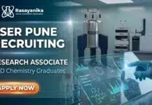 Chemistry Jobs at IISER Pune | Attend the Walk-In Interview Research Associate Jobs at IISER Pune | PhD Chemistry Jobs