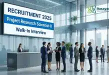 PhD Chemistry Jobs at BRIC-NII | Walk-In Interview BRIC-NII Recruitment 2025 | Project Scientist | Attend the Walk-In Interview