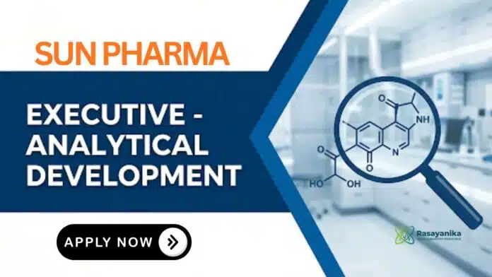 Sun Pharma Careers: Executive Jobs | MSc Chemistry Graduates Apply Now Sun Pharma Careers: Executive Jobs | MSc Chemistry Graduates Apply Now